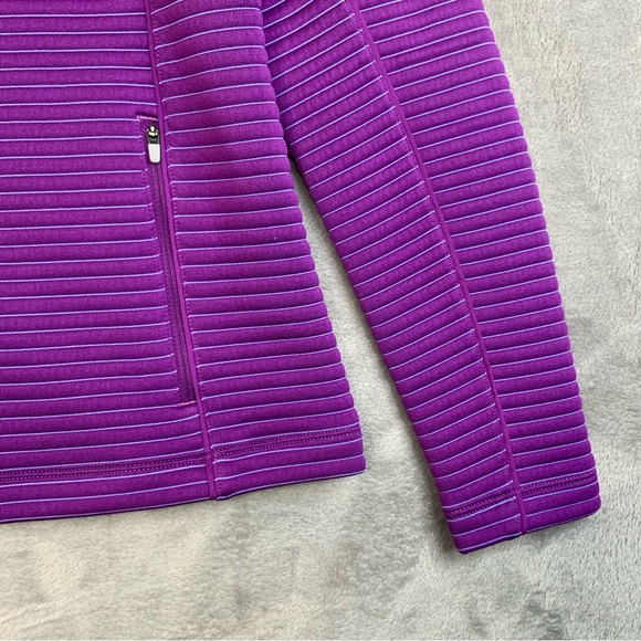 Peter Millar Women’s Quilted Golf Performance Purple Jacket. Size Medium. - Picture 4 of 6